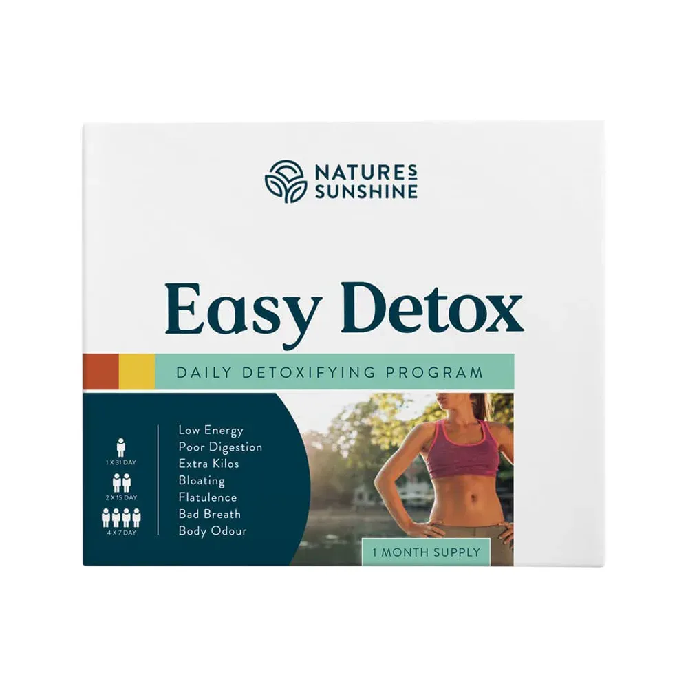Nature's Sunshine Easy Detox: 1 Month Program
